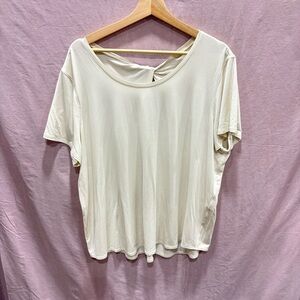 Lululemon Short Sleeve Shirt – Light Ivory / XL